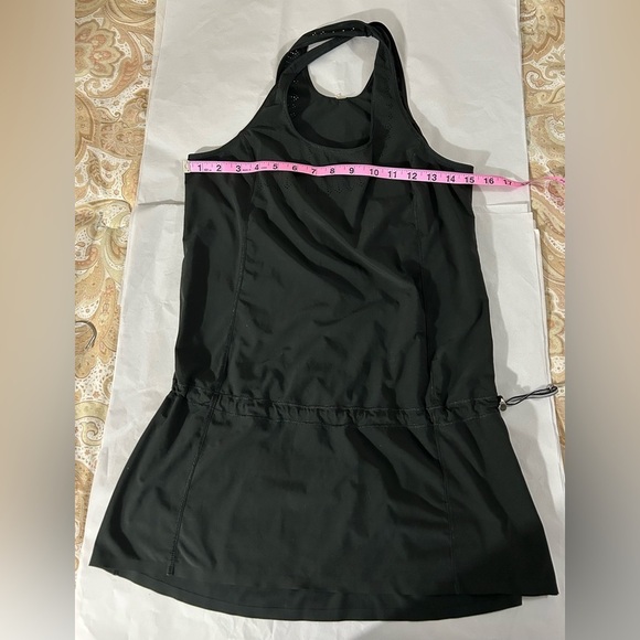 Lululemon Tank/Pool Cover Up-Black-PTP 15" - Picture 3 of 4